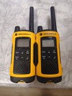 Motorola T400 Talkabout Extreme Walkie Talkies Set Of 2 With Charger Grade B