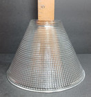 Vtg Holophane Glass Industrial Lamp Shades Pendant Globe 4  Tall 6 1 4  Wide