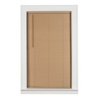 Mainstays 1  Cordless Vinyl Room Darkening Mini Blinds  Khaki  27 w X 64 l