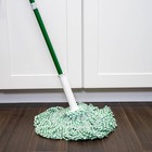 Libman Tornado Twist Mop Cotton Blend Head Steel Handle Green   White