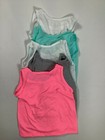 Toddler Fruit Of The Loom Multicolor Tanks 2t-3t 5 Pack New 