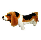 Melissa   Doug Basset Hound Plush 26  Dog Stuffed Animal Life Like Lifesized Toy