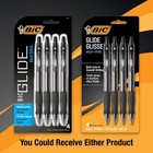 Bic Glide Bold Black Ballpoint Pens  Point 4 Count  pack Of 1  