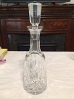 Waterford Ireland Irish Lismore Wine Decanter With Faceted Stopper
