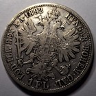 Austria 1892 Florin World  Foreign Silver Coin  Franz Joseph 