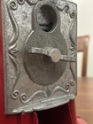  Vintage 12  Carousel Gumball Machine Bank  Die-cast Metal  glass 