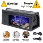 Upgraded Electronic Mouse Trap Control Kill Big Rat Pest Electric Rodent Zapper