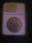 1921 Morgan Silver Dollar Ngc Almost Uncirculated Coin