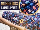 Busy Bambino 2 In1 Shopping Cart Cover High Chair Cover For Baby Animal Pattern