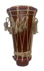 Vintage African Wood Stave Percussion Ashiko Drum - 19   