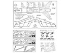 F-100 Ff 20  Wingspan Rc Model Airplane Printed Plans   Templates