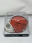 Leroy Kelly Inscribed  hof 99  Signed Autographed Browns Mini Helmet Jsa Coa
