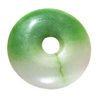 Pair Apple Green Jadeite Vintage Donuts Nice