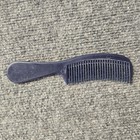 Vintage Estee Lauder Hair Comb Navy Blue Travel Purse Size 6 5    Plastic Handle