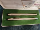 Cross Vintage Pen   Pencil Set W  Case box   Guarantee Instructions