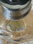 Vintage Art Deco 4-pc Cut Crystal Vanity Set - Perfume Bottles   Tray