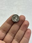 Very Rare Ancient Roman Greek Unique King Image Silver Coated Coin