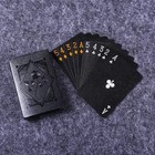 Diamond Waterproof Black Golden Cards Plastic Poker Playing Hd Deck Of Cards