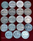 19 - Key Date 1943-d Jefferson 35  Silver War Nickels - Must See