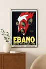 Ebano Crema Per Calzature Italian Poster C1920s - Art Deco Style 24x32   