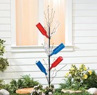 45  4-tier Black Metallic Bottle Tree Fruit Display Standing Decor