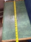 Vintage 1950s Green Samsonite Suitcase Teal Medium Case Hard Luggage