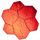 Polyurethane Mat Stamp Flowerstone Big   Concrete Cement Stamping Texture Imprin