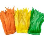 2meters Colorful Rooster Tail Feathers Trim 25-30cm  10-12inches Pheasant Feathe