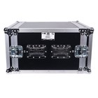 Prox T-6rsp Ata Flight Case For Amp Rack Mount W 6u Space 20  Depth Shockproof