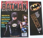 1989 Batman Official Movie Souvenir Magazine  Comic Book   Merchandise Brochure