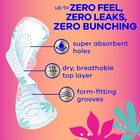 Always Radiant Teen Pads Size 1 Regular Absorbency Wings Unscented 28 Count