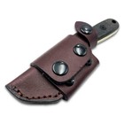 Custom Leather Scout Carry Sheath For Esee Izula Fixed Blade Knife
