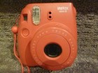 Fujifilm Instax Mini 8 Instant Film Camera Raspberry Red Excellent Condition