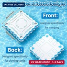Mahjong Game Floating Table With Rules For Pool Double Side Poker Float Board Fo