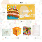 2026 Pop-up Birthday Card With Confetti  Happy Birthday Surprise Gift Box