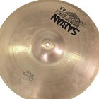 Used Sabian Aa Sound Control Crash ride Cymbal 18  1330 Grams - Good