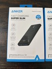 Anker Fast Charging Slim Powercore Iii Sense 10000mah Lot Of 2  A1248 Sealed New