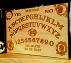 Custom Wedding Ouija Board   Planchette Engraved On Wood