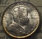 Canada  1902 H Edward Vii 5 Cents