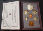 1995 Canada Proof Set 7 Coin Hudson   s Bay Double Dollar Set Royal Canadian Mint