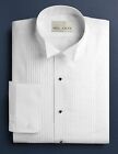 Nwt  Size Xs - 5xl  Men s Wing Collar 1 4  Pleats Tuxedo Shirt 