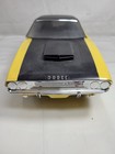 Jim Beam 1970 Dodge Hot Rod Challenger Decanter Rt 340 Six Pack Empty Vtg Yellow