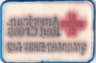 American Red Cross Standard First Aid Qualification Patch 1970s