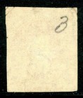 Chile 1854 Columbus 5   Pale Red Brown Scott  3 Vfu D38