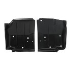 2pk Front Floor Pans Black Steel Replacement For Wrangler