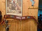 Cactus      Saddlery Western Tooled Tripping Breast Collar Roping Ranch Rodeo Usa