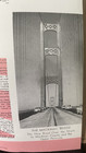 1960 s Mackinac County Brochure Bridge History Vacationland Map Fishing