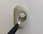 Natural Holey Beach Rock Hag Stone Fairy Wishing Adder Lg Hole Mystic Magic  40