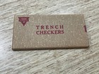 Rare Original Wwi Soldier s Us Trench Checkers Ymca Military   Vtg Litts Razor