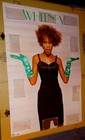 Whitney Houston Vintage Original Winterland Nippy Poster Unused 24 x 36   1986 
